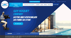 Desktop Screenshot of guyhoquet-immobilier-cernay.com