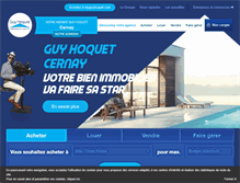 Tablet Screenshot of guyhoquet-immobilier-cernay.com